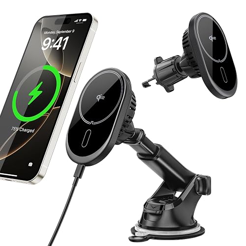 The Full-Time Driver Shift Kit - MagSafe Fast-Charging Dash Mount
