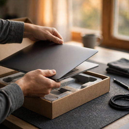 Laptop setup service
