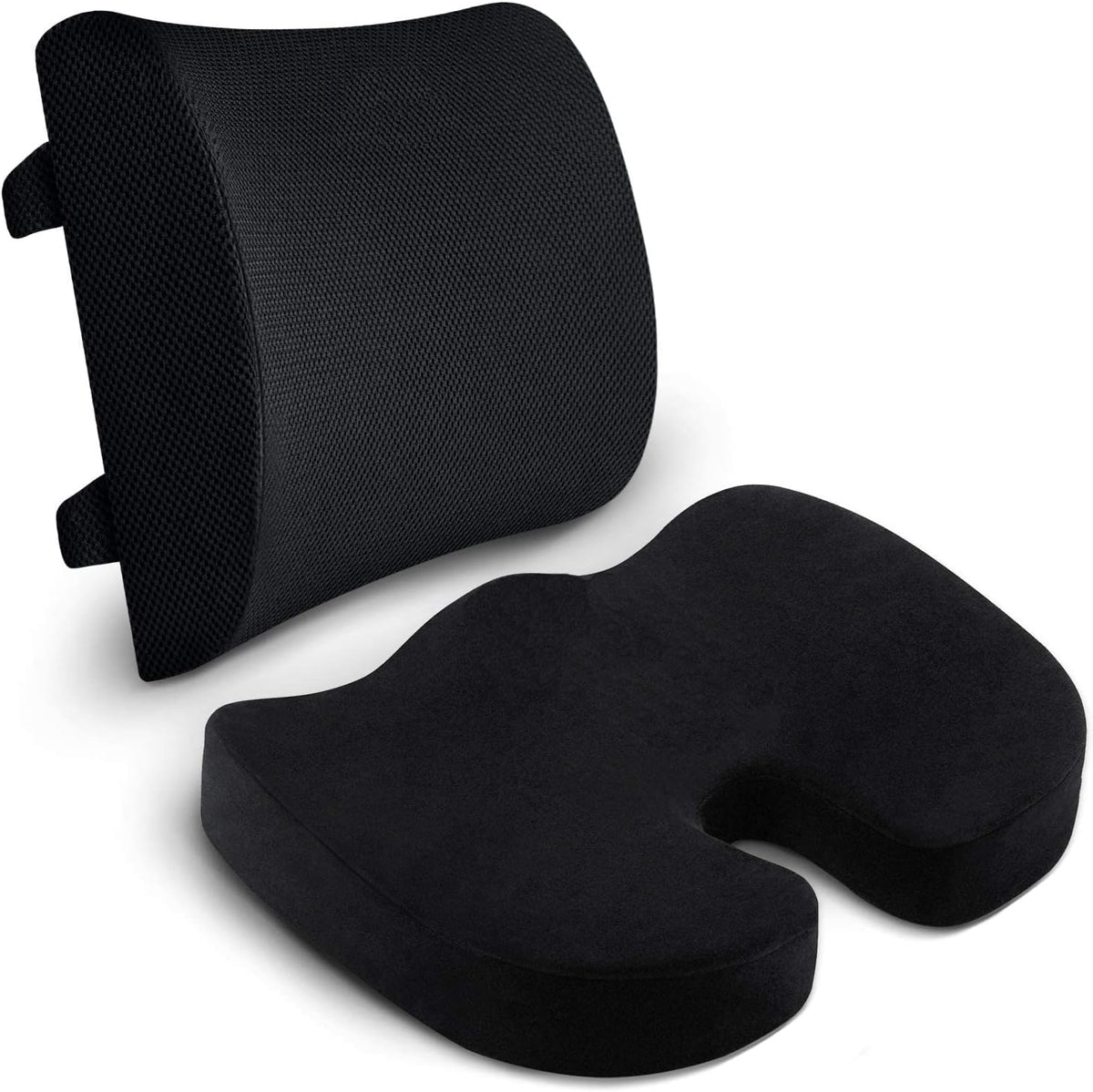 The Full-Time Driver Shift Kit - Memory Foam Lumbar and Coccyx Seat Cushion